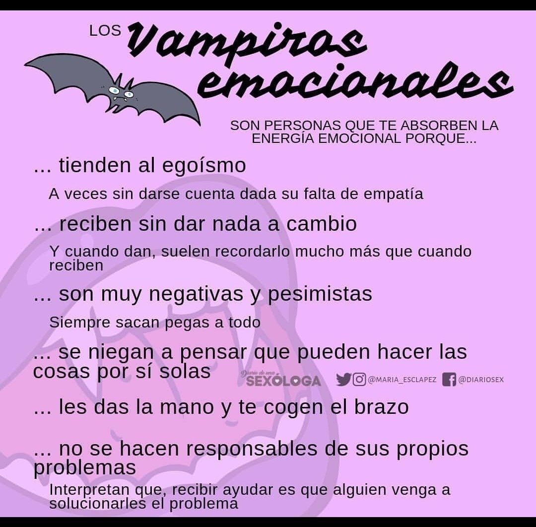 vampiros emocionales