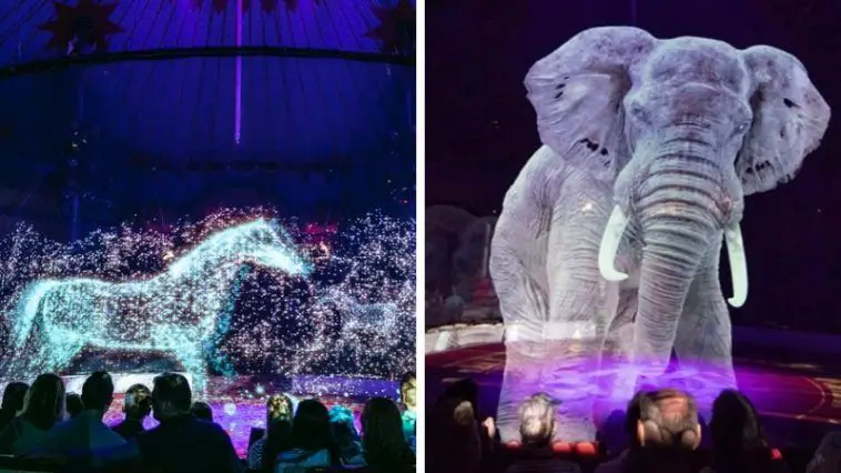 Este circo de Alemania utiliza hologramas en lugar de animales para detener el maltrato 2