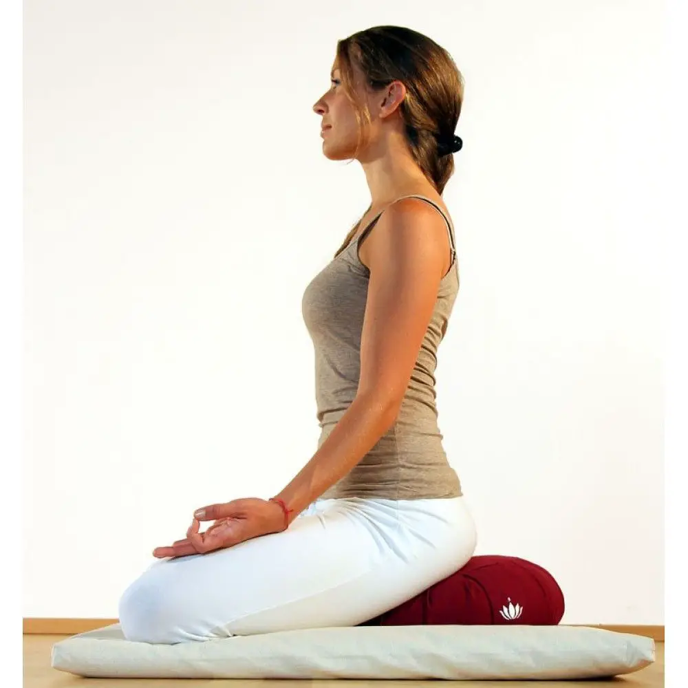 Zafu para yoga y zabuton - Cojines imprescindibles para meditar en yoga 6