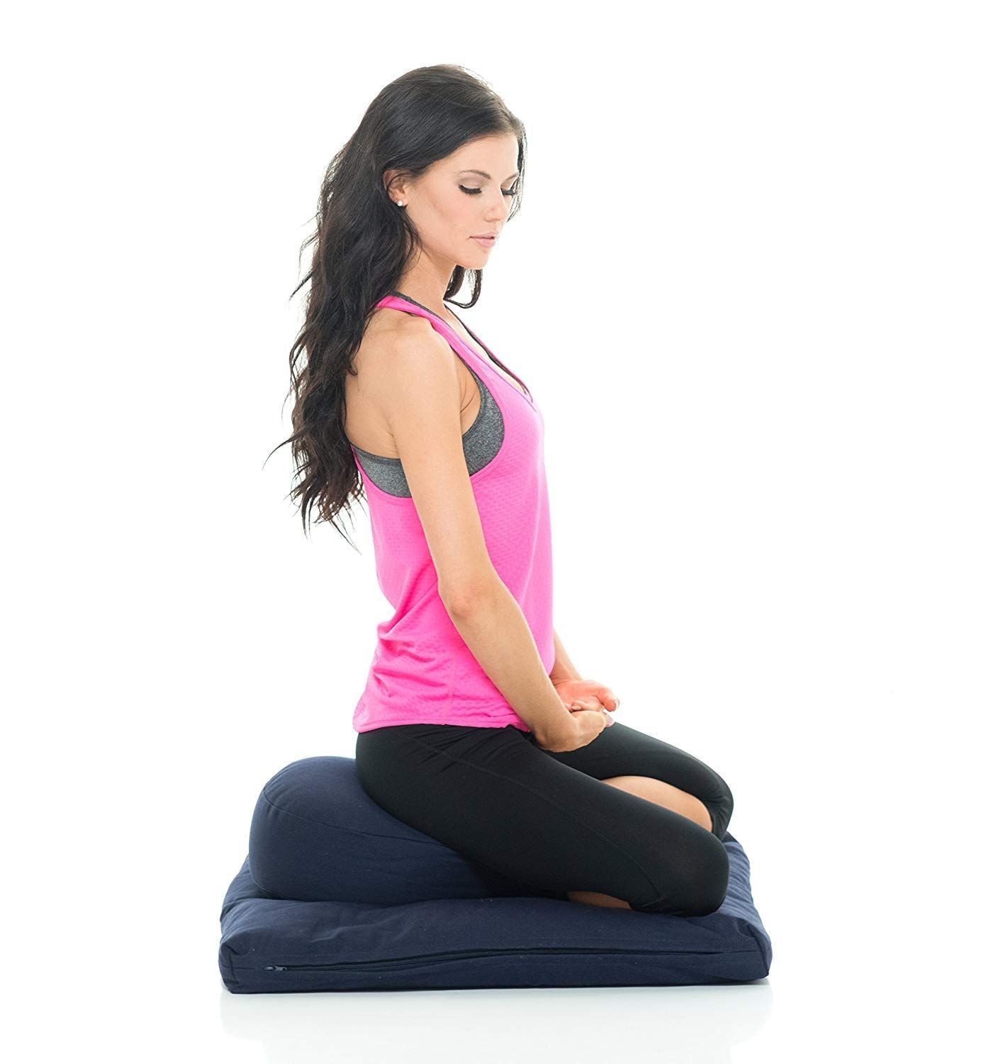 Zafu para yoga y zabuton - Cojines imprescindibles para meditar en yoga 8