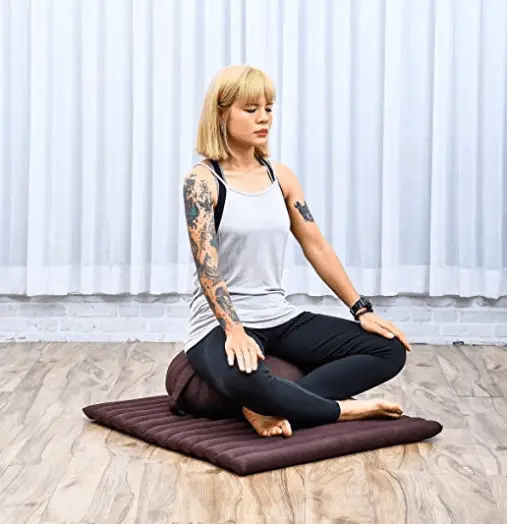 Zafu para yoga y zabuton - Cojines imprescindibles para meditar en yoga 1